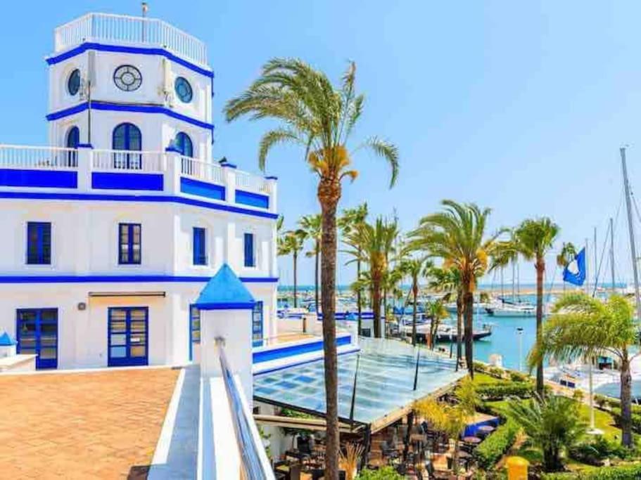Lovely 1 Bedroom Apartment With Sea Views And Pool Estepona Zewnętrze zdjęcie